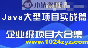 精选24套JAVA企业实战项目教程资源